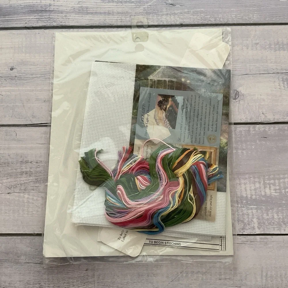 Candamar Design Thomas Kinkade Beyond Spring Gate Cross Stitch Kit 51070